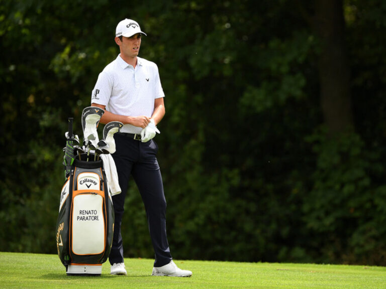 Renato Paratore leader solitario al British Masters Golf & Gusto